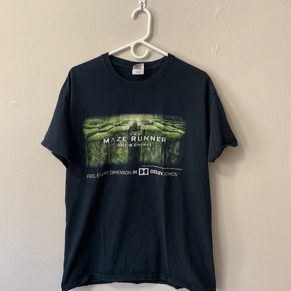The maze runner movie promo t shirt